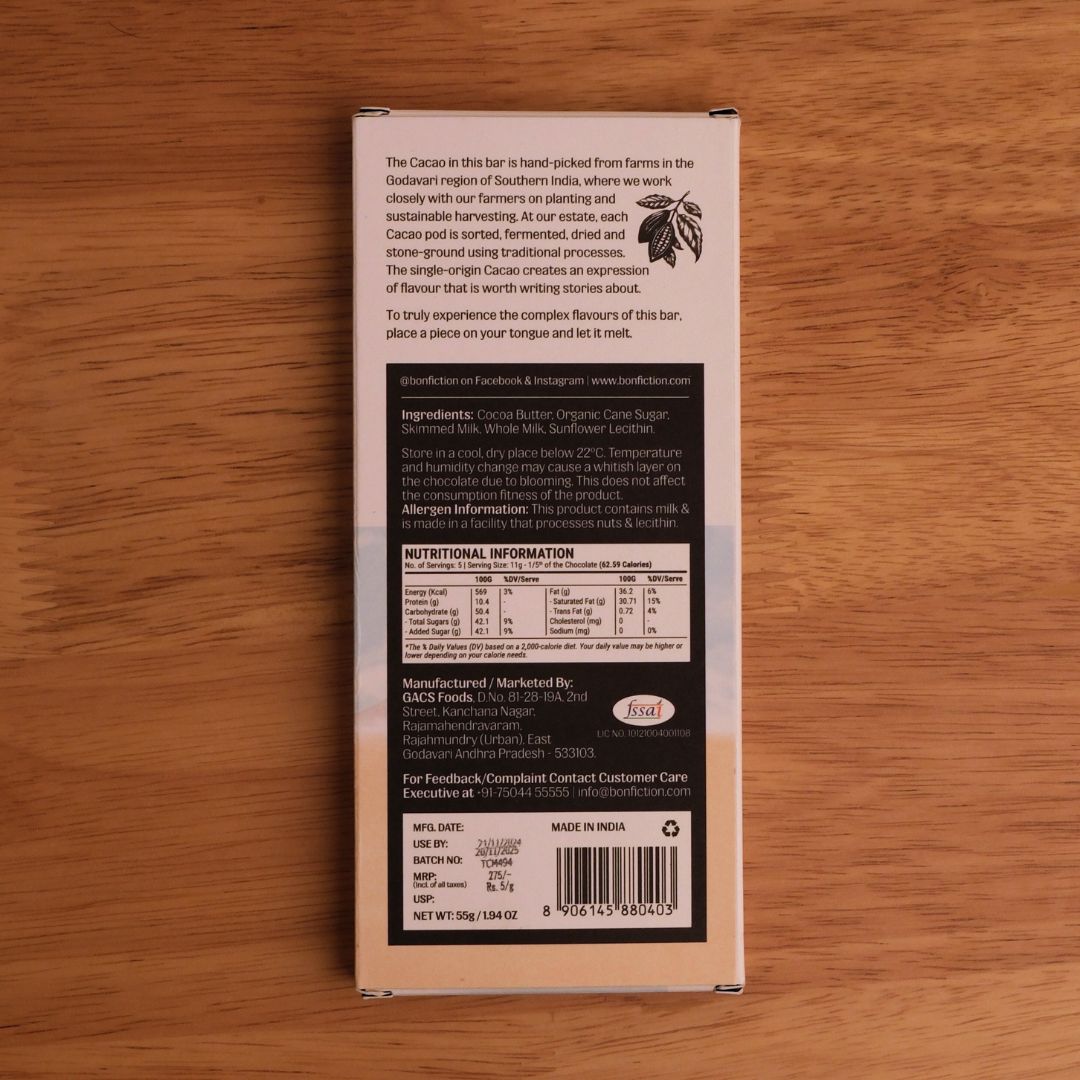 Bon Fiction 35.2% White Chocolate