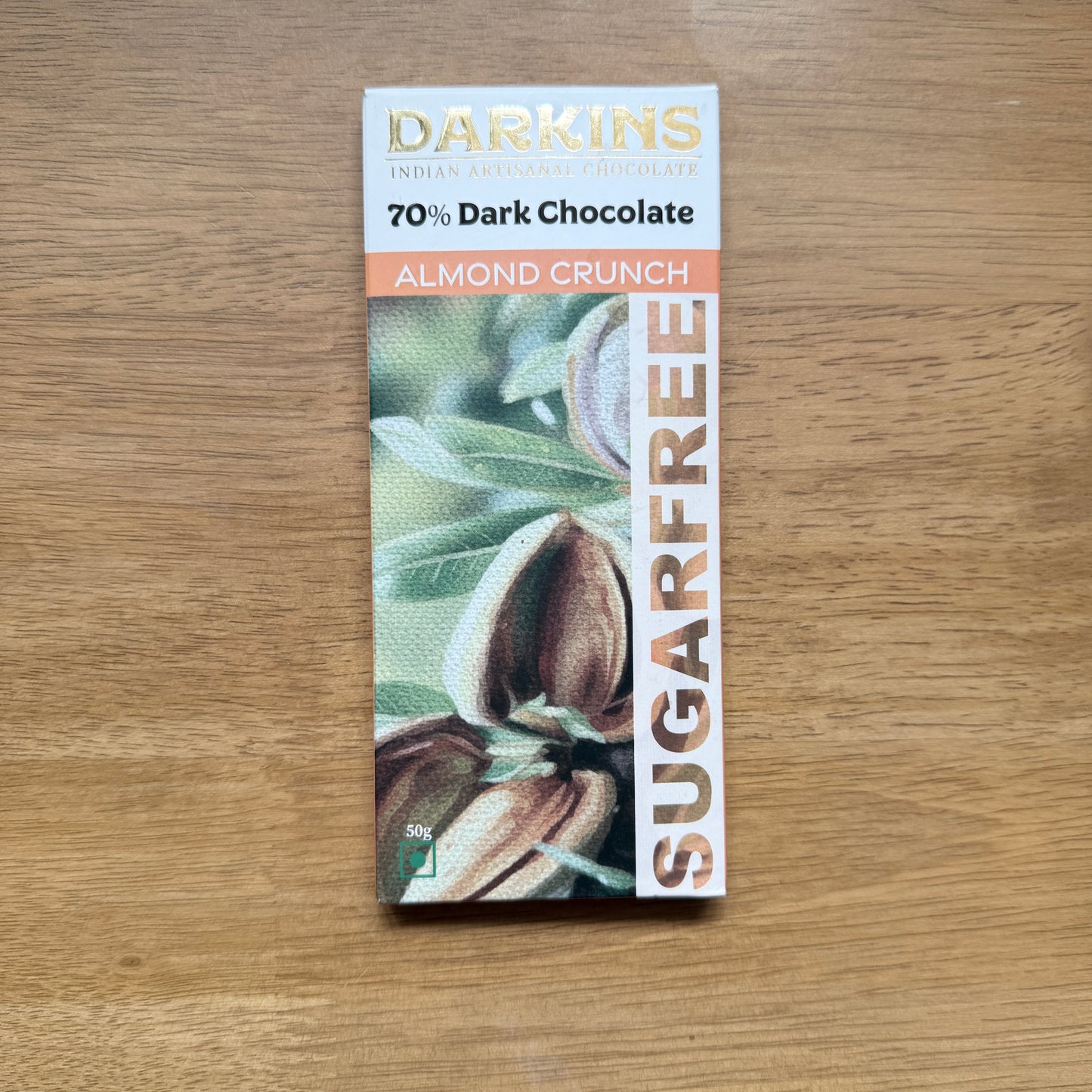 Darkins 70% Dark Chocolate with Almonds