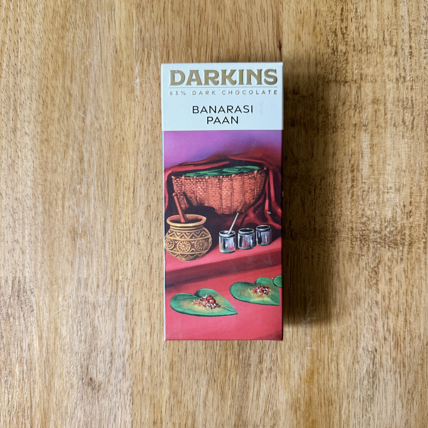 Darkins 62% Dark Chocolate with Banarasi Paan