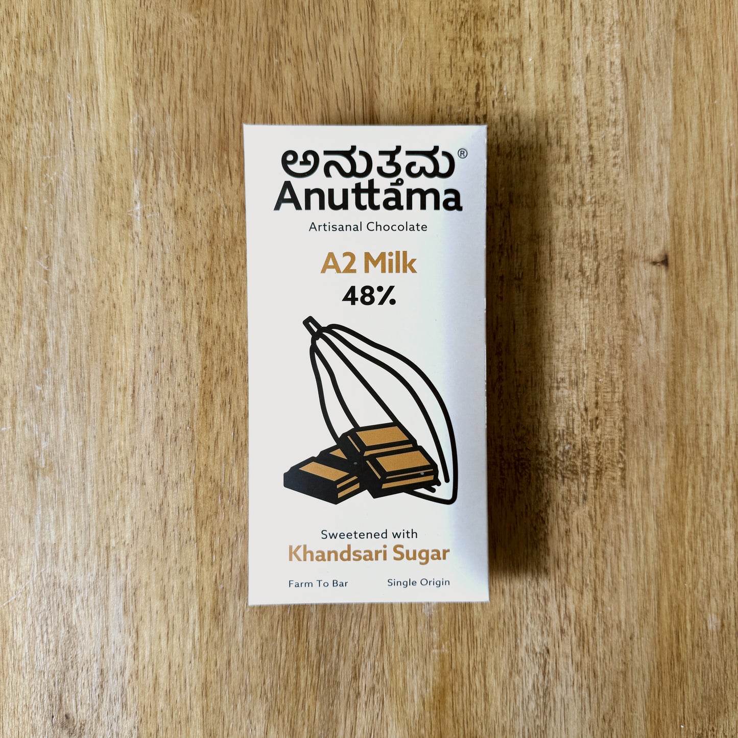 Anuttama 48% A2 Milk Chocolate